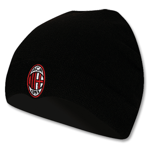 Adidas 08-09 AC Milan Woolie Hat - Black *Import