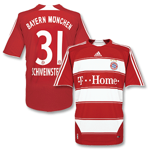 Adidas 08-09 Bayern Munich Home Shirt   Schweinsteiger No.31