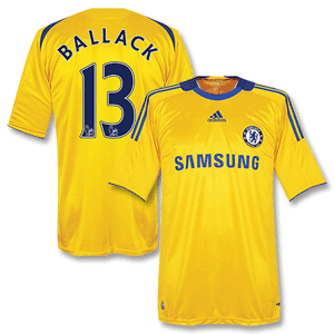 08-09 Chelsea 3rd Shirt + Ballack 13