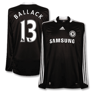 Adidas 08-09 Chelsea Away L/S Shirt   Ballack 13