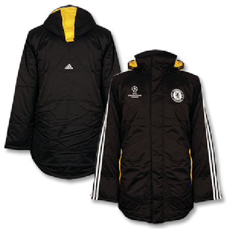Adidas 08-09 Chelsea Champions League Stadium Jacket - Black