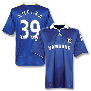Adidas 08-09 Chelsea Home Shirt   Anelka 39