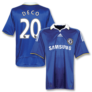 Adidas 08-09 Chelsea Home Shirt   Deco 20