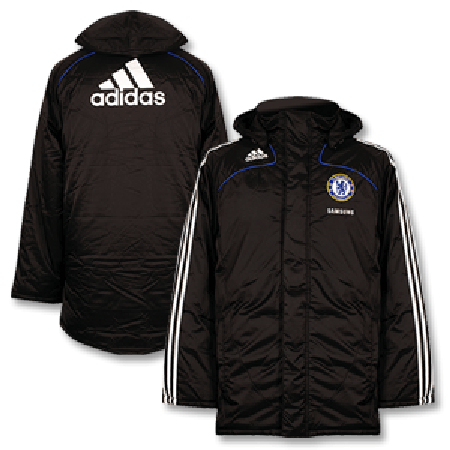 Adidas 08-09 Chelsea Stadium Jacket - Black