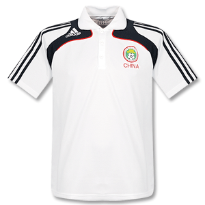 Adidas 08-09 China Polo Shirt - White