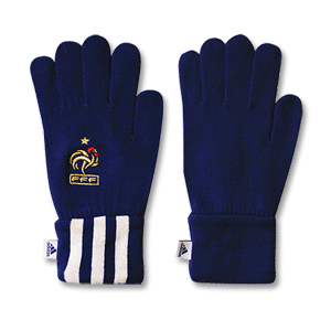 08-09 France Gloves - Royal/White