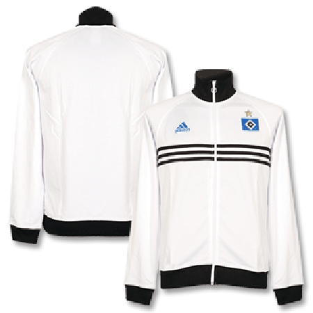 Adidas 08-09 Hamburg SV Track Top White/Black