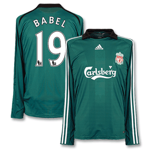 Adidas 08-09 Liverpool 3rd L/S Shirt   Babel 19