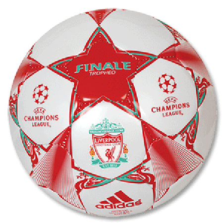 08-09 Liverpool C/L Ball Red/Silver
