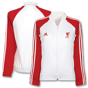 08-09 Liverpool Essential Track Top - White