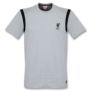 08-09 Liverpool Retro Tee - Grey/Black
