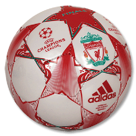 08-09 Liverpool Skills Ball White/Red