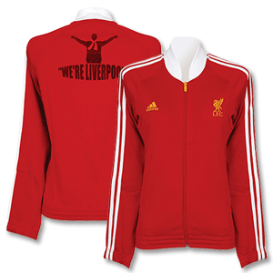 Adidas 08-09 Liverpool Urban Womens Track Top - Red
