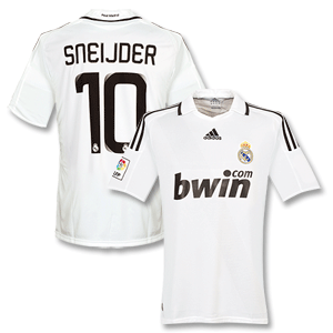 Adidas 08-09 Real Madrid Home Shirt   Sneijder No. 10
