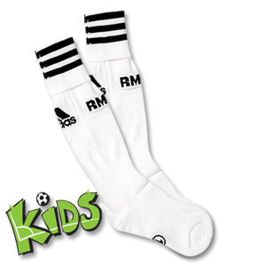 Adidas 08-09 Real Madrid Home Socks - Boys