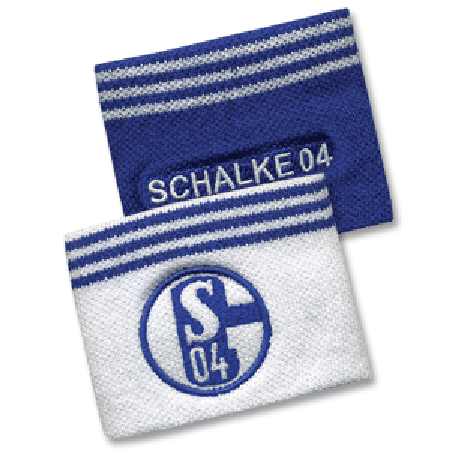 Adidas 08-09 Schalke 04 Wristband Blue/White