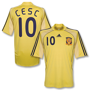 Adidas 08-09 Spain Away Shirt   Cesc 10