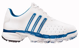 adidas 08 Powerband Golf Shoe White/Blue