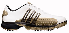 adidas 08 Powerband Golf Shoe White/Titan Metallic/Black
