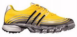 adidas 08 Powerband Sport Golf Shoe Sun/Black/Silver