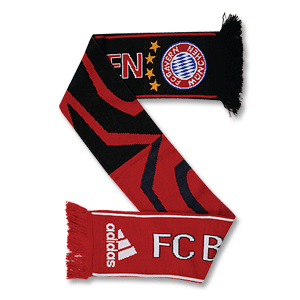 09-10 Bayern Munich C/L Scarf - red/black