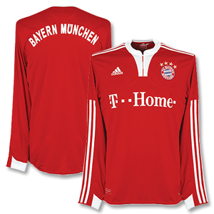 09-10 Bayern Munich Home L/S Shirt
