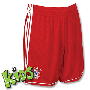 Adidas 09-10 Bayern Munich Home Shorts Boys