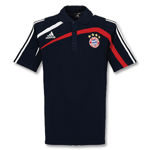 09-10 Bayern Munich Polo Shirt - Navy