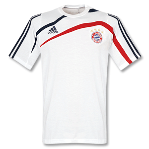 Adidas 09-10 Bayern Munich Tee - White