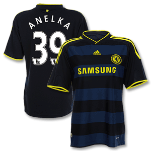 Adidas 09-10 Chelsea Away Shirt   Anelka No. 39