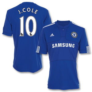 Adidas 09-10 Chelsea Home Shirt   J.Cole 10