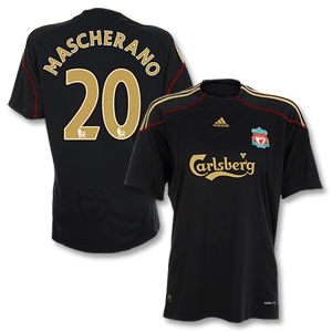 Adidas 09-10 Liverpool Away Shirt   Mascherano 20 Launch Date 11.06.09