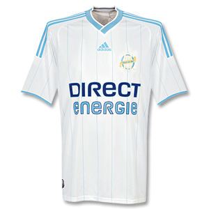 Adidas 09-10 Marseille Home Shirt