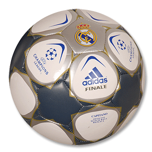 Adidas 09-10 Real Madrid C/L Capitano Replica Ball - white/blue