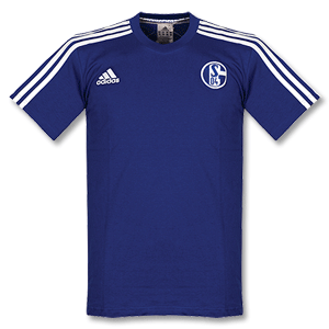 Adidas 09-10 Schalke 04 Tee - Blue