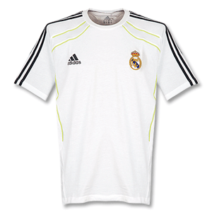 Adidas 10-11 Real Madrid T-Shirt - White