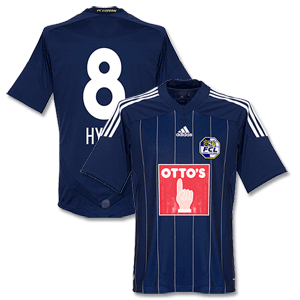 Adidas 11-13 FC Luzern Home Shirt   Hyka 8 (Fan Style)