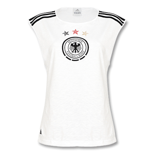 Adidas 12-13 Germany Womens T-Shirt - White