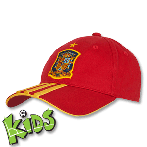 Adidas 12-13 Spain 3 Stripes Cap - Red - Boys