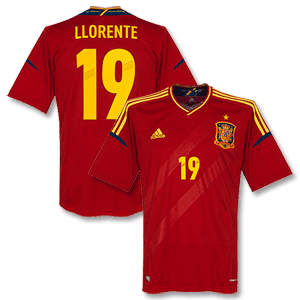 Adidas 12-13 Spain Home Shirt   Llorente 19 (Official