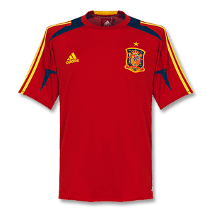 Adidas 12-13 Spain Training Shirt - Red