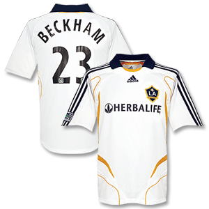 2007 LA Galaxy Home Shirt - Boys + Beckham 23