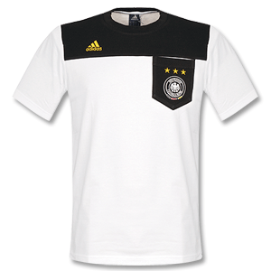 2008 Germany T-shirt - white/black