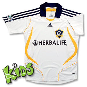 Adidas 2008 LA Galaxy Home Shirt - Boys