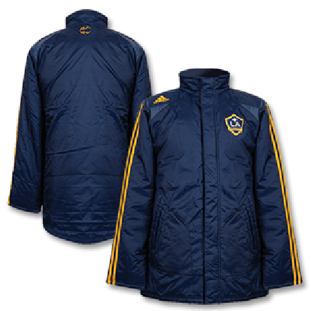 Adidas 2008 LA Galaxy Stadium Jacket - Navy/Gold