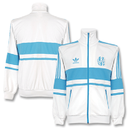 Adidas 2008 Marseille Retro Track Top - Blue