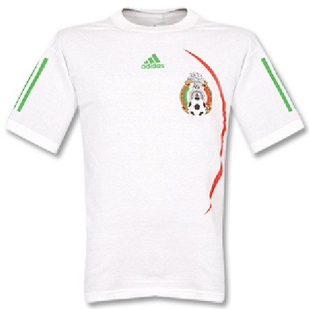 Adidas 2008 Mexico Federation Tee - White