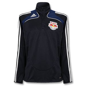 Adidas 2008 New York Red Bull L/S Half Zip Training Top - Navy