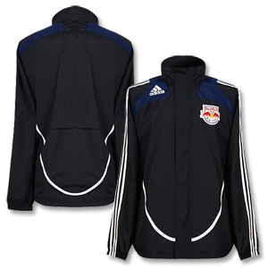 Adidas 2008 New York Red Bull Rain Jacket - Navy