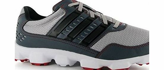 adidas 2014 Adidas Crossflex Sport Mens Spikeless Golf Shoes Aluminium / Black 8.5UK